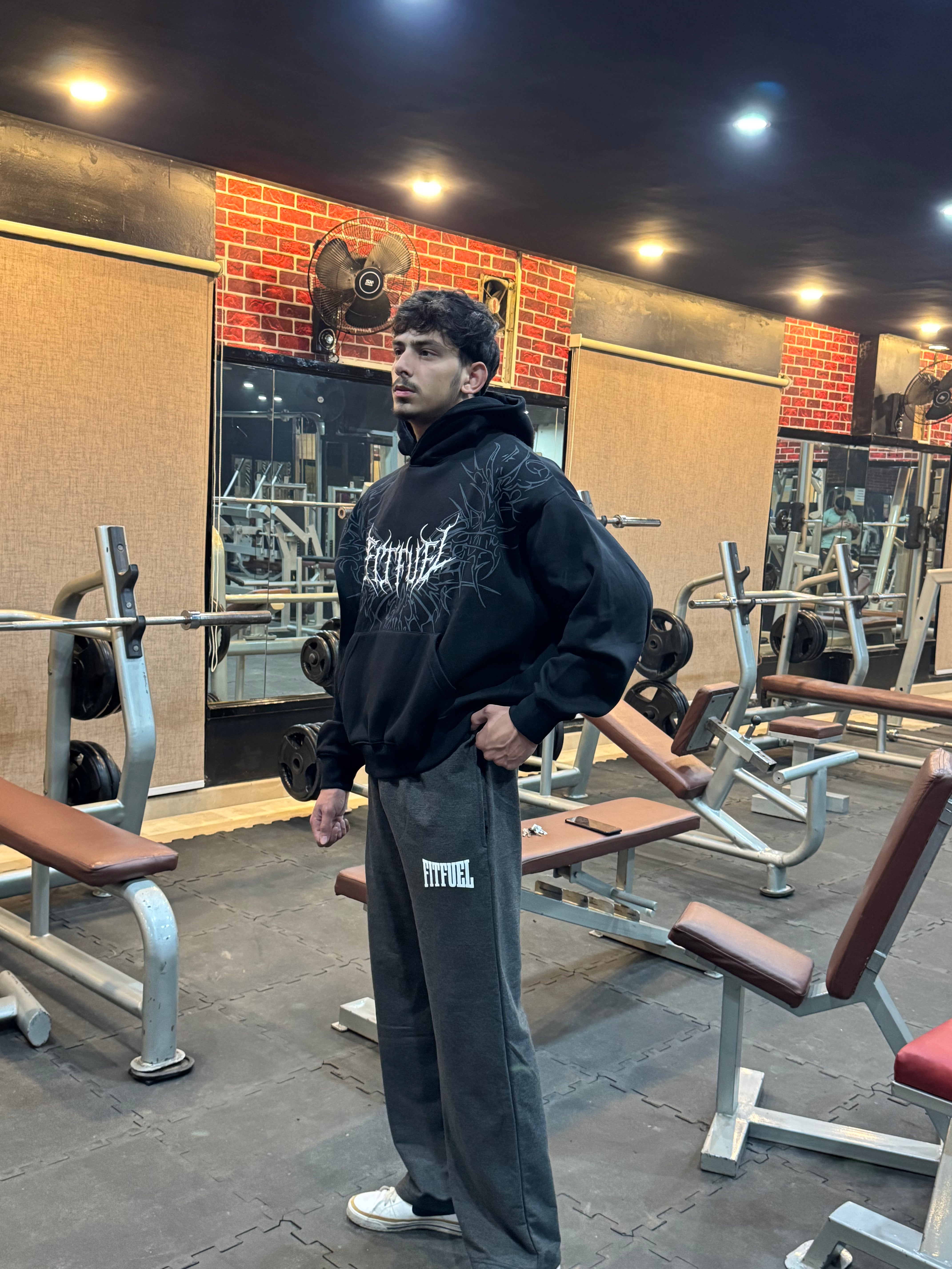 FF Charcoal Baggy Trouser