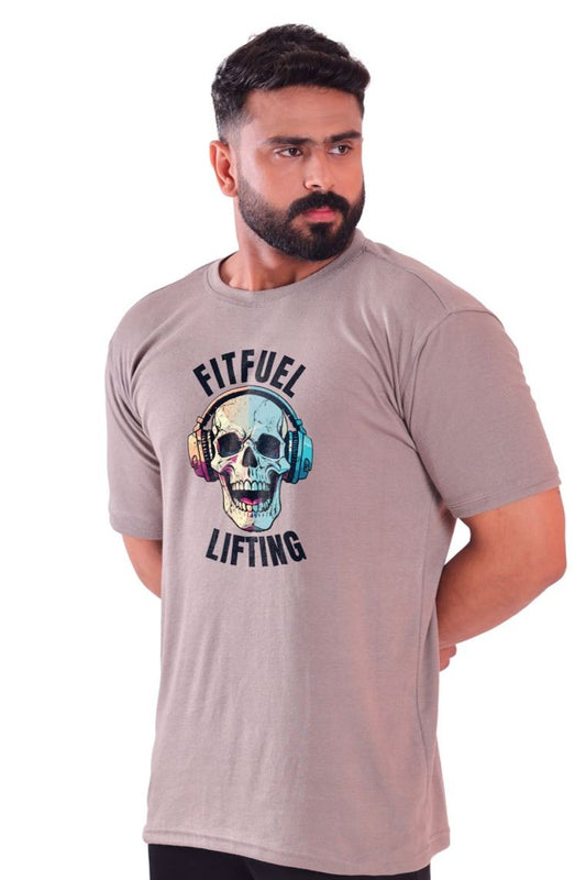 TT . Grey Lifting club edition Tee