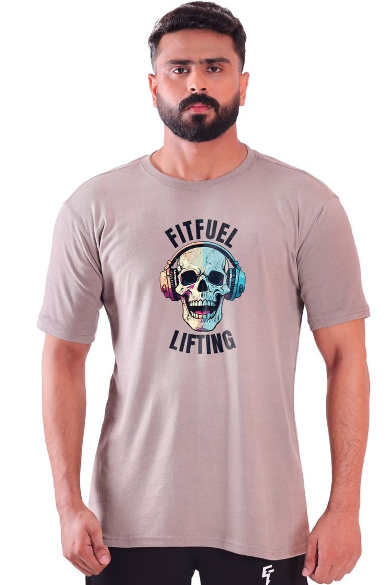 TT . Grey Lifting club edition Tee