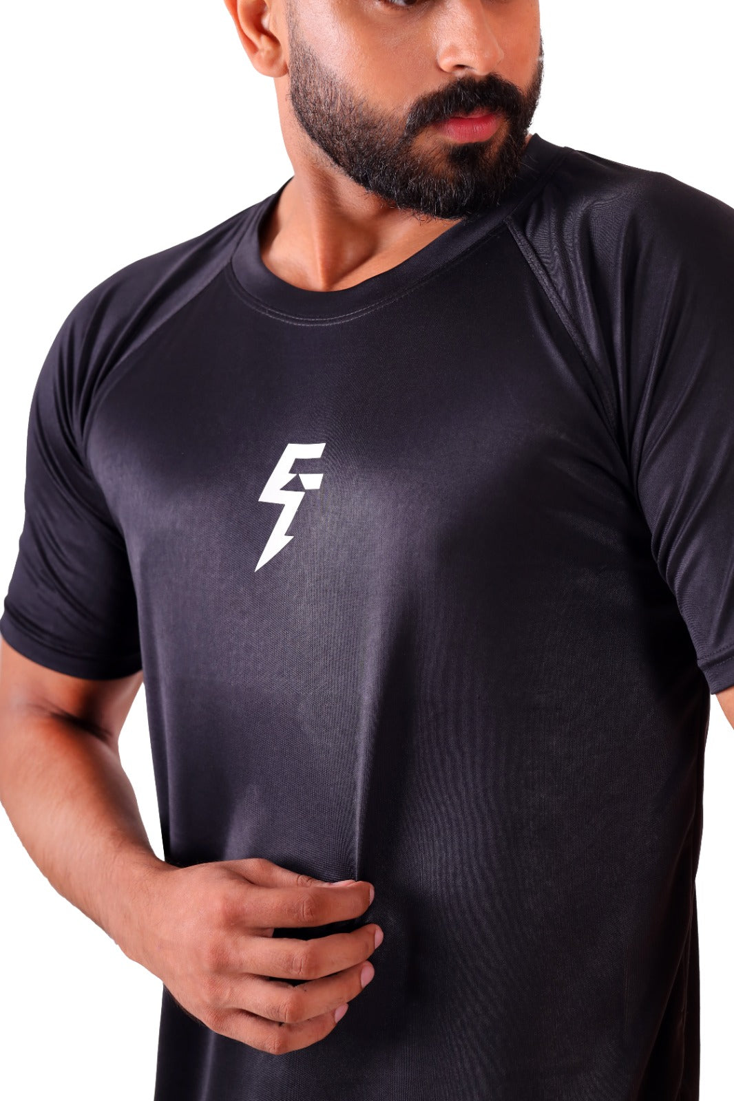 FF . BLACK Export Quality Muscle Fit TEE