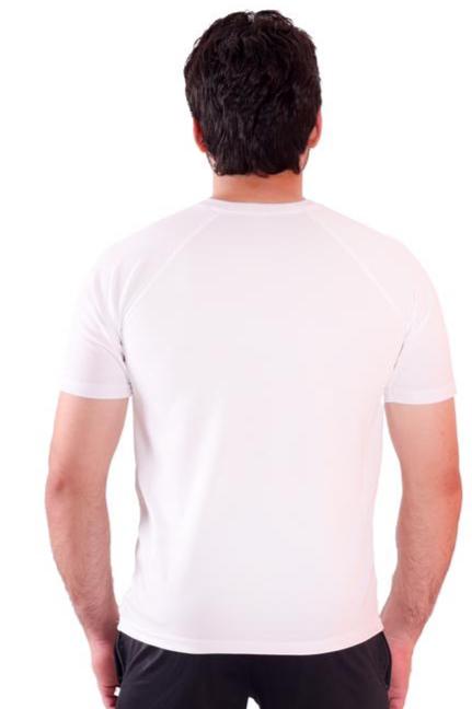 FF . White Export Quality Muscle Fit TEE